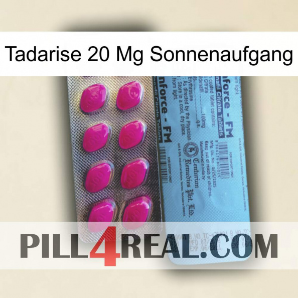 Tadarise 20 Mg Sunrise 35